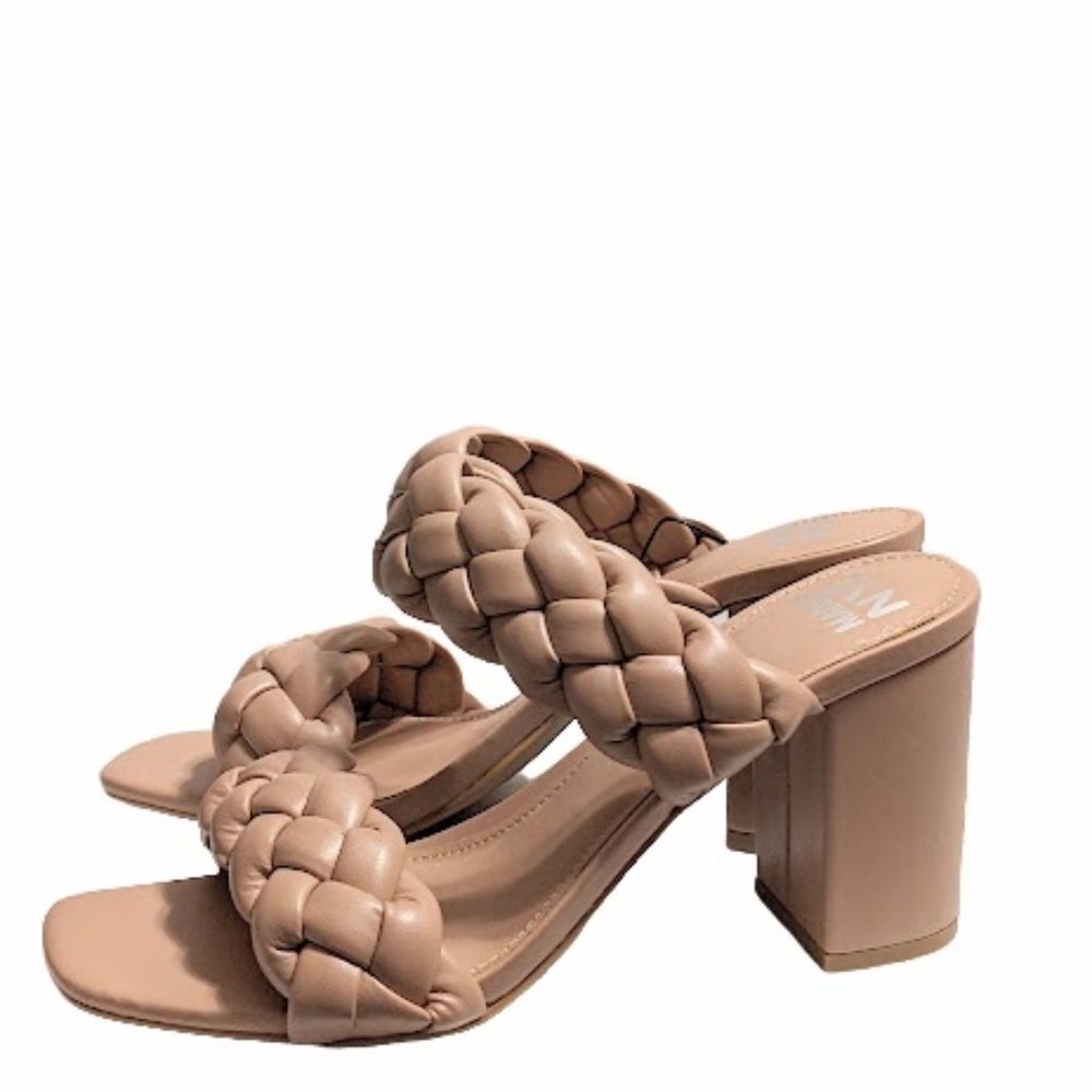 Madden NYC Women's Braided Heel Sandala Size 9 and 11 NEW in Box w/Tags - Picture 5 of 8